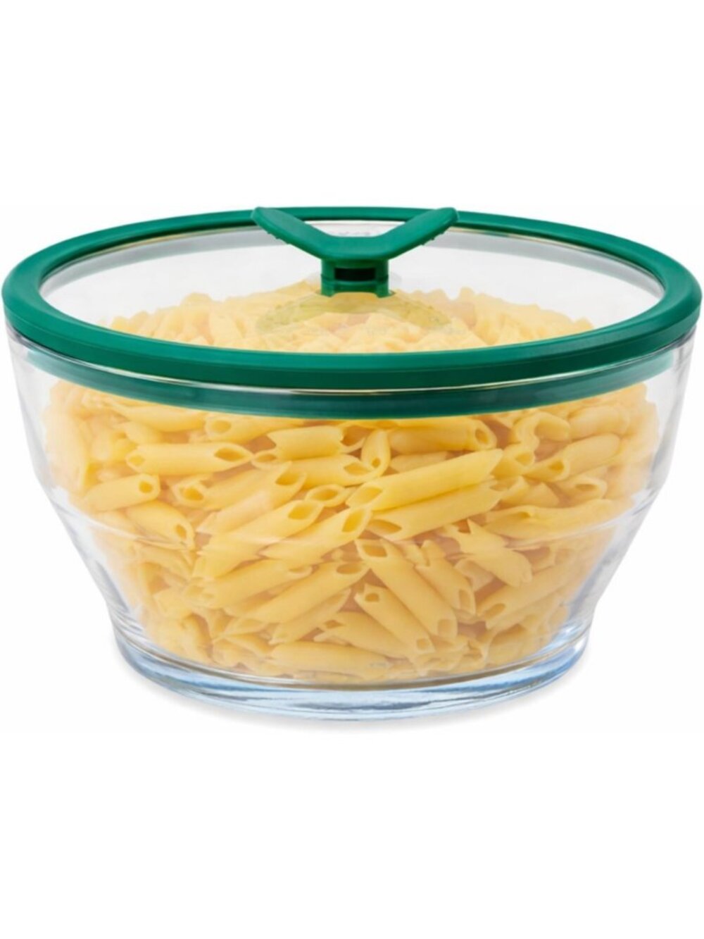 8-Cup Glass Microwave Pasta Cooker | BPA-Free, Clear Design, Easy Cooking